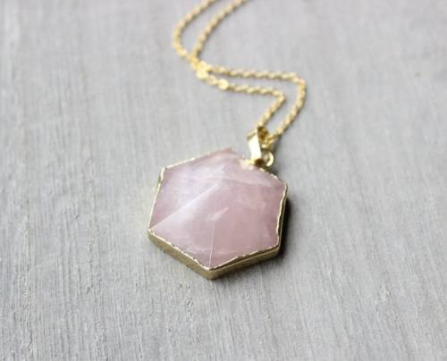 Six Point Crystal 6 SIDED CRYSTAL POINT PENDANT NECKLACE – TRUE NATURE STORE